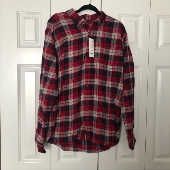 Saddlebred Other - NWT Men’s red/blue plaid flannel